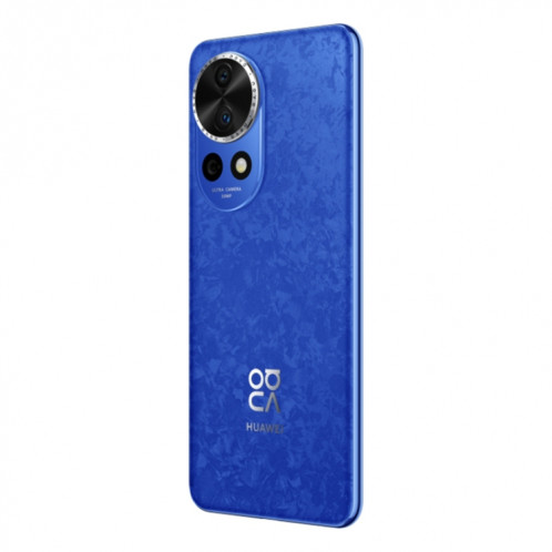 Huawei nova 12 Pro, 12 Go + 512 Go, identification par empreinte digitale à l'écran, HarmonyOS 4.0 Octa Core de 6,76 pouces, réseau : 4G, NFC, OTG, ne prend pas en charge Google Play (bleu) SH702C932-09